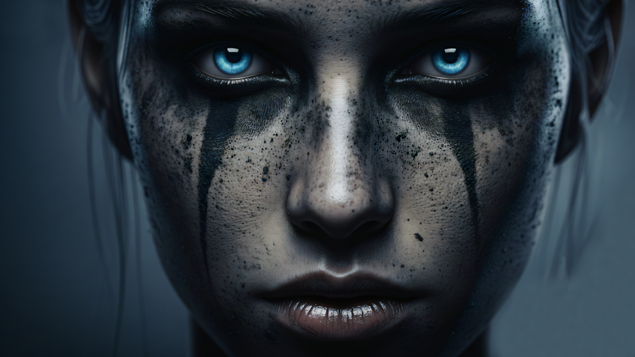 Nano Banana - hyper-realistic extreme close-up